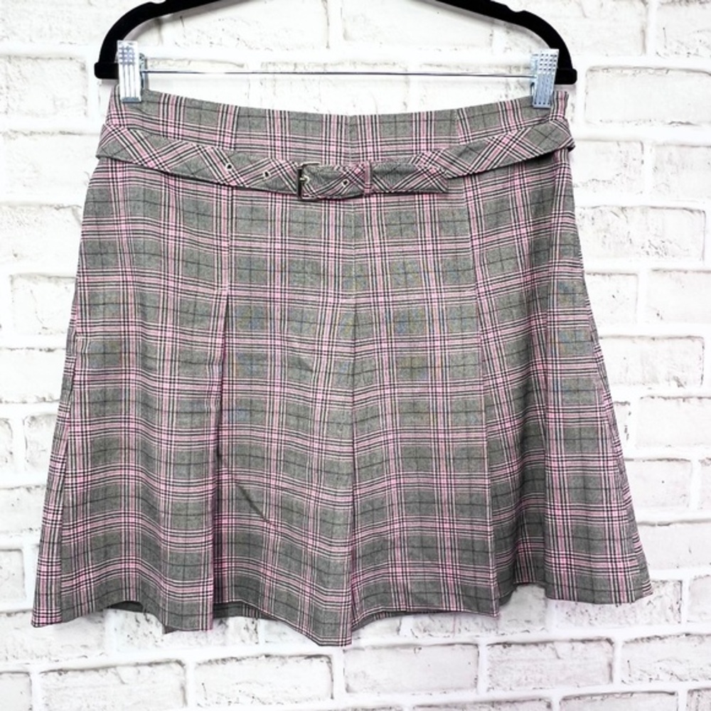 |•IZOD•| Plaid Pleated Athletic Skirt/Skort Size 4